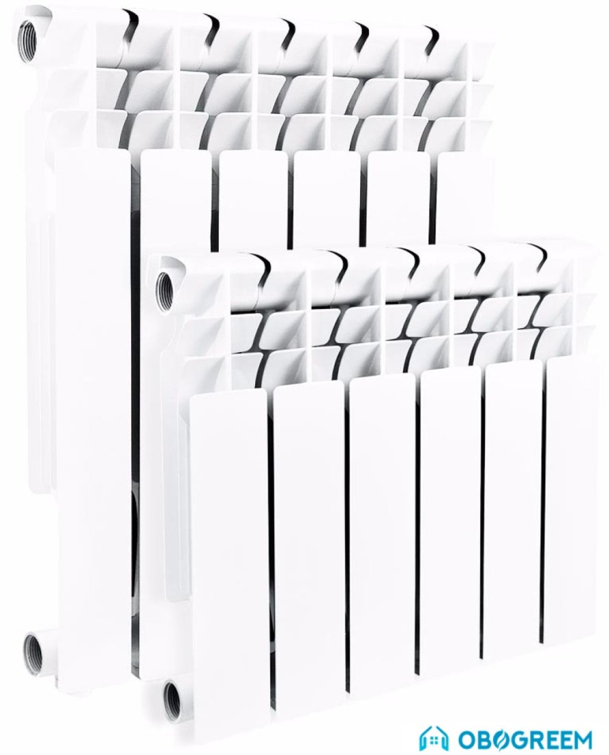 Алюминиевый радиатор Ogint Delta Plus 500 (6 секций)