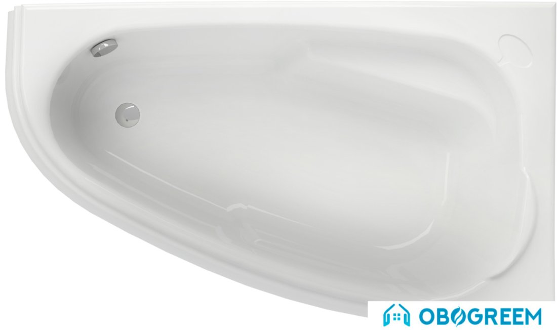 Ванна Cersanit Joanna 150x95 R (с ножками) S301-168