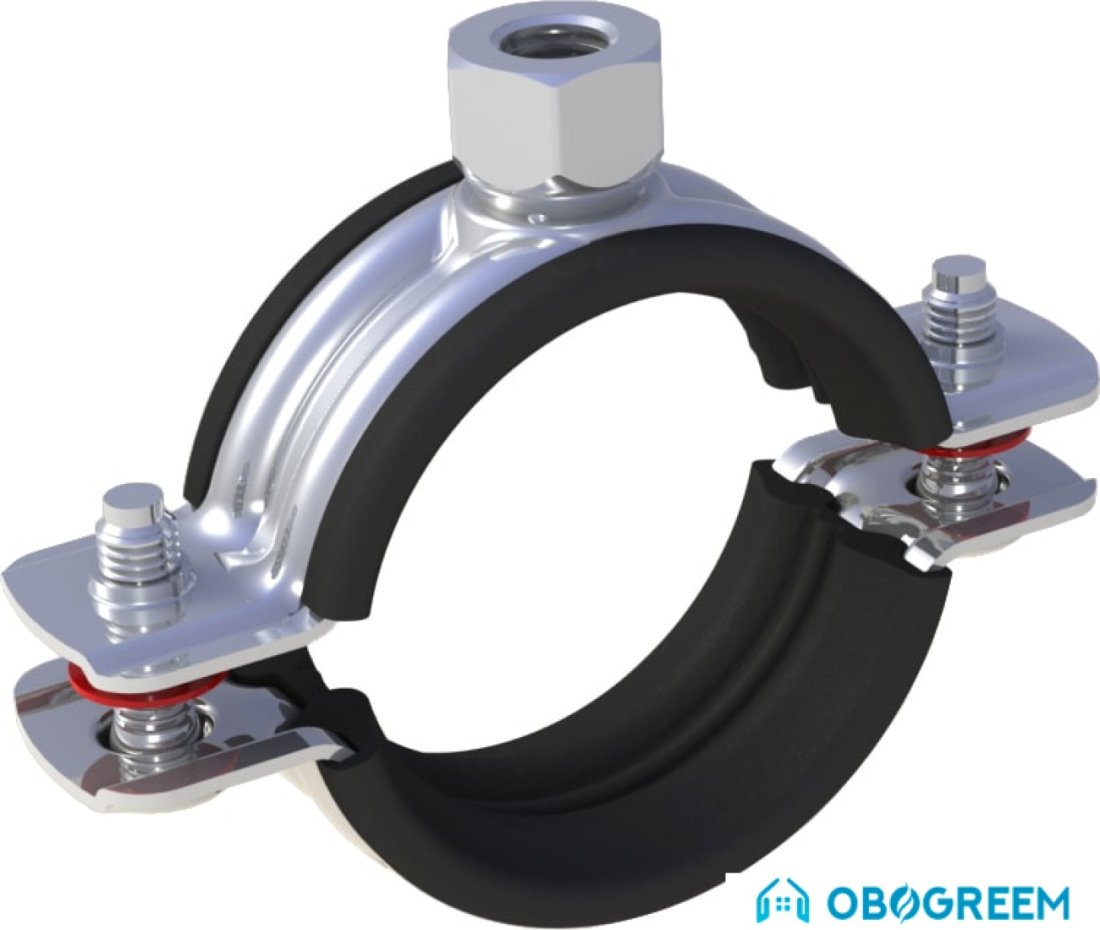 Фитинг Norm Хомут трубный 1 1/4" с гайкой NSC032