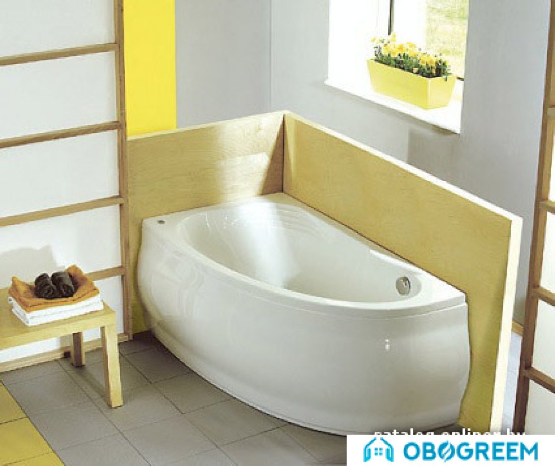 Ванна Poolspa Klio Asym 140 x 80