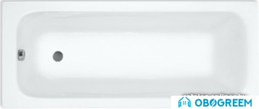 Ванна Poolspa Klio 170x70 Titanium PHPA410STTC0000