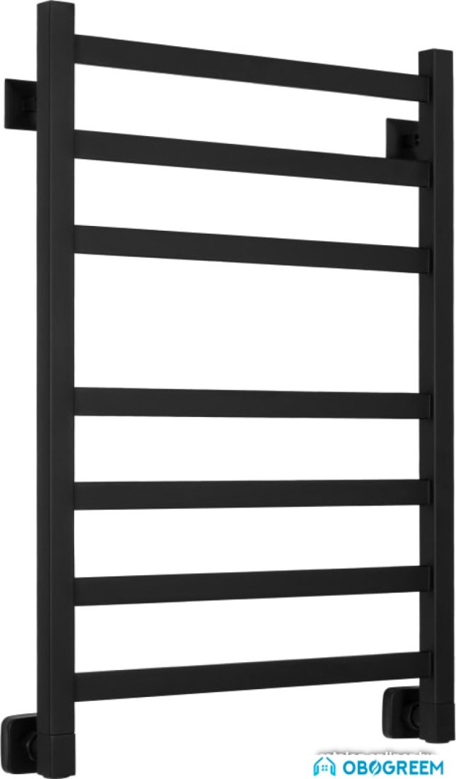 Полотенцесушитель ZorG ZR ST Ponti 80x50 1/2" (черный матовый)
