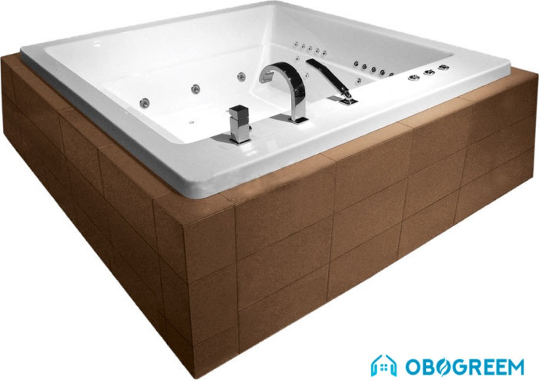 Ванна Balteco Quadrum S6 178x178