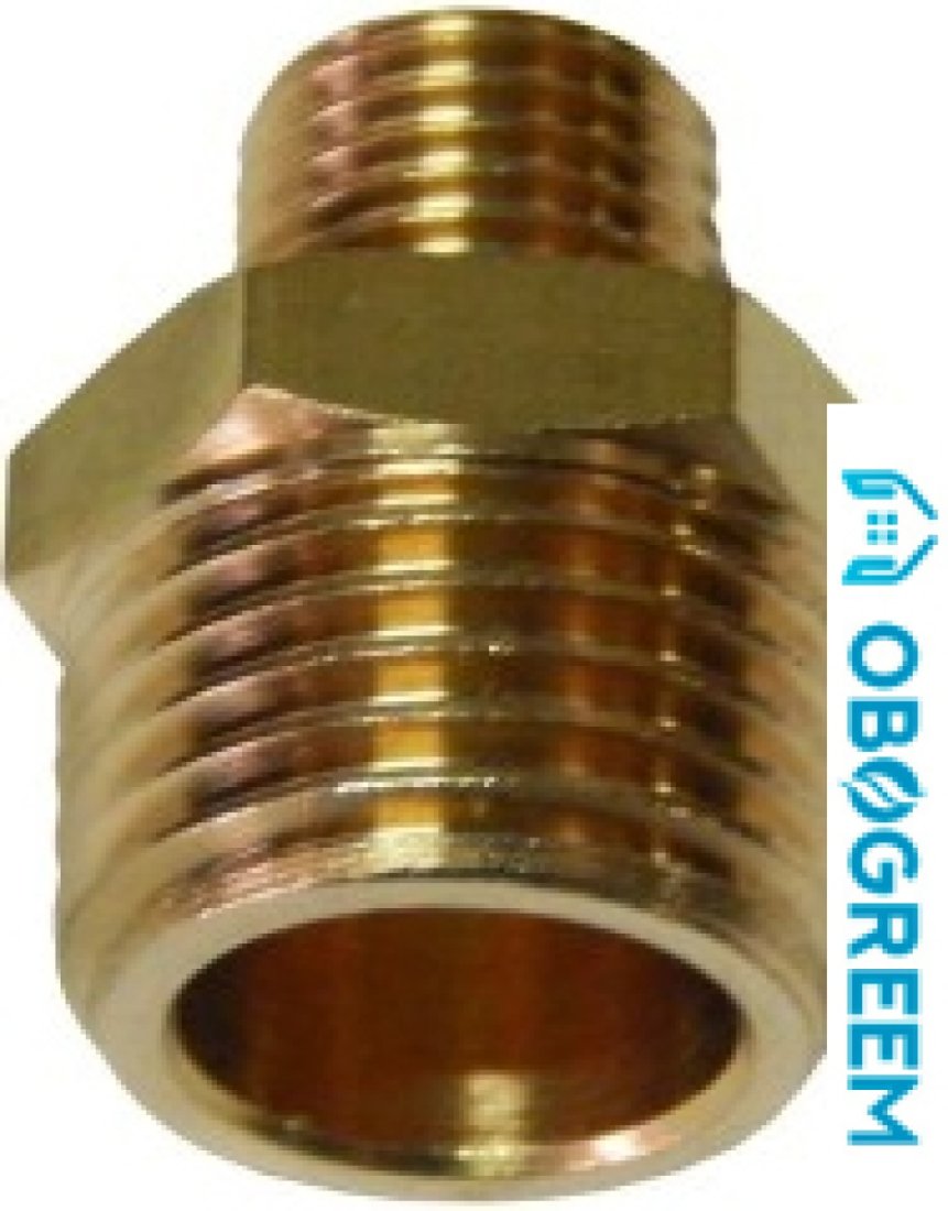 Фитинг FORSAGE Штуцер латунный с нар резьбой 1/2x3/8" F-CS-C-013-1