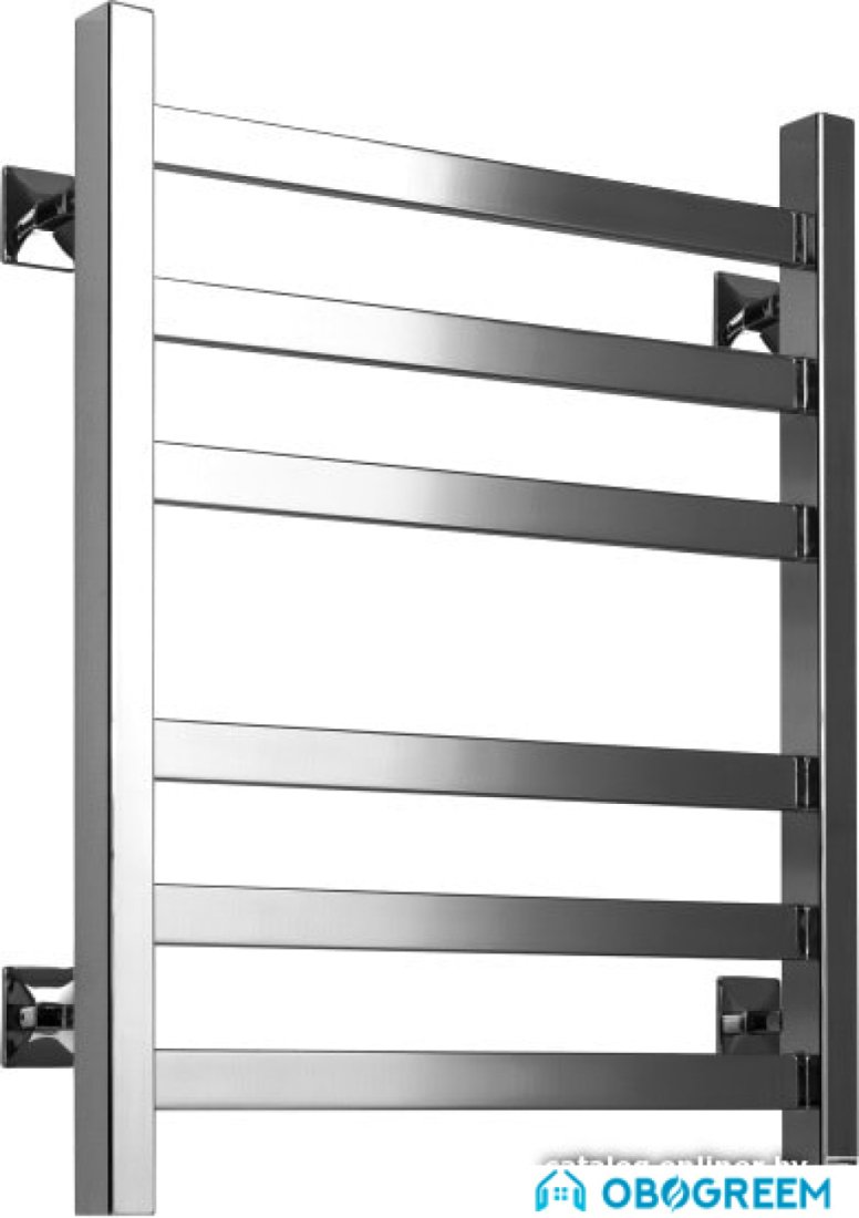 Полотенцесушитель Ростела Квадро V 30 1/2" 6 перекладин 50x60 см