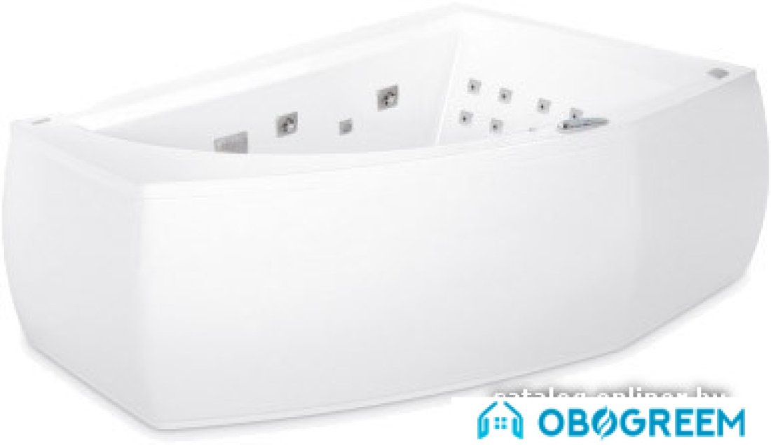 Ванна Poolspa Aquamarina 175x120 L Economy 1 PHAJ810SO1C0000
