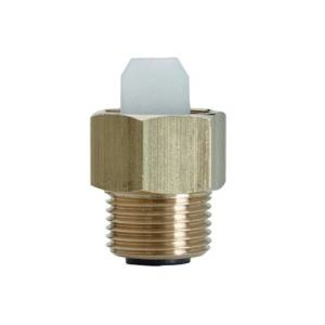 Клапан обратный для воздухоотводчиков EMMETI - 3/8" x 1/2" (НР/ВР, цвет латунный)