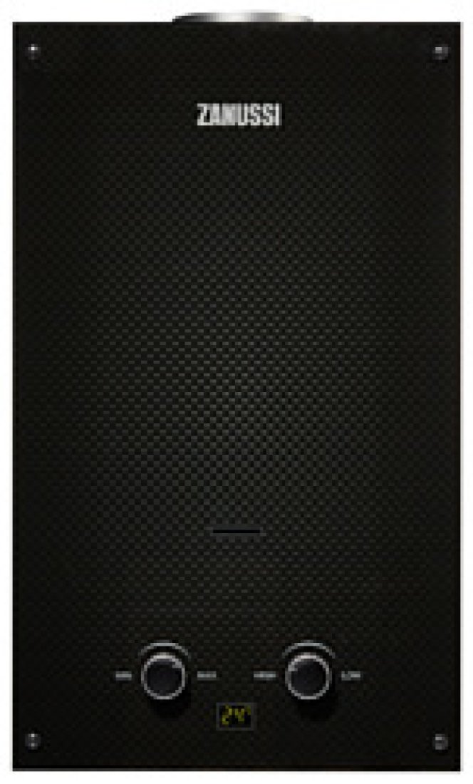Водонагреватель Zanussi GWH 10 Fonte Glass Carbon