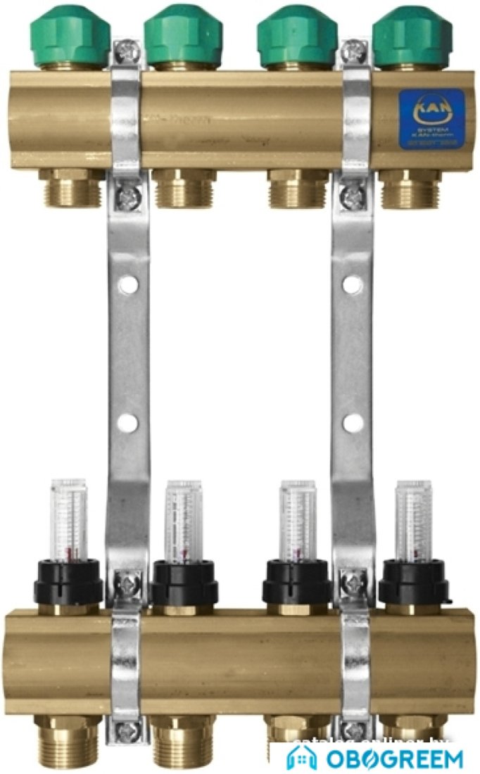 KAN Коллектор 75A 1"x3/4" (11 кон.) 75110A