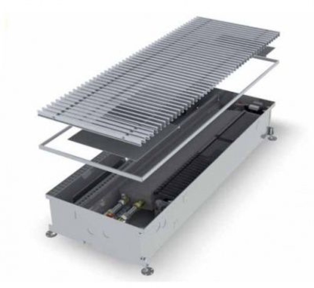 Внутрипольный конвектор с вентилятором COIL-KT2 2250 L