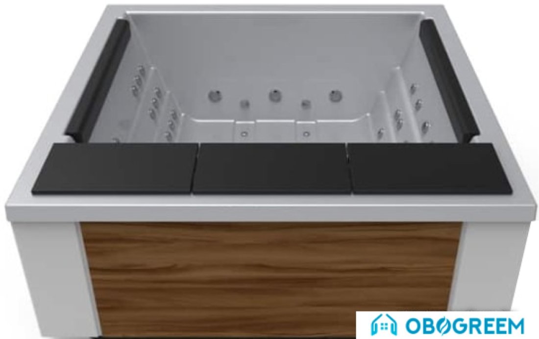 Ванна Aquavia Spa Quantum (silver/walnut woodermax)