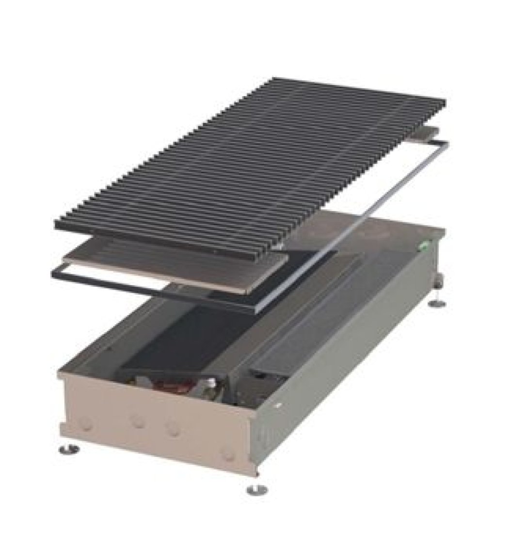 Внутрипольный конвектор с вентилятором COIL KTW 2000 L