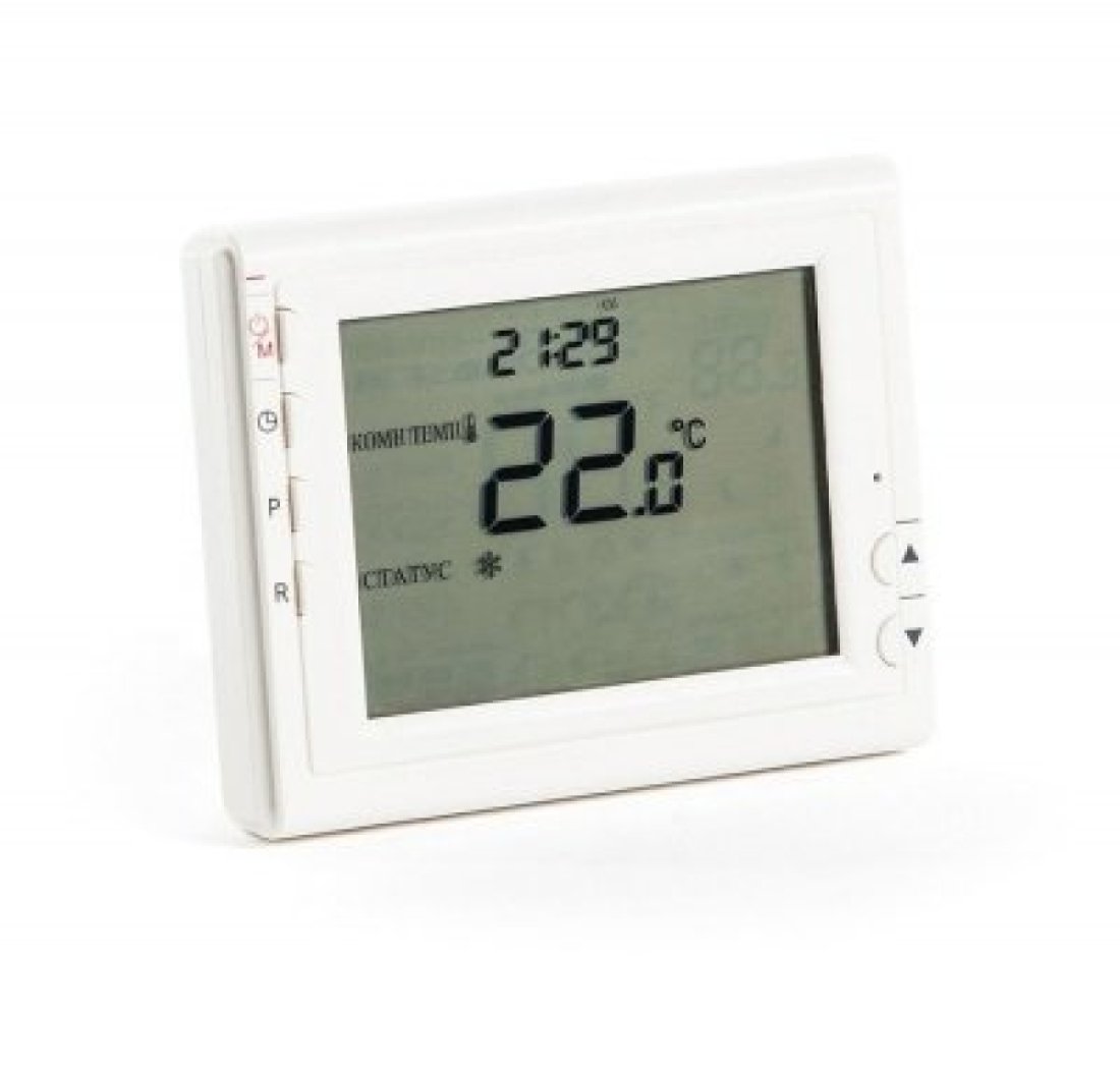 Teplocom  Термостат комнатный Teplocom TS-Prog-2AA/8A, проводной, прогр., реле 250В, 8А