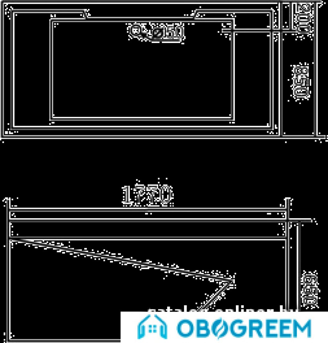 Ванна Gemy G9065 K