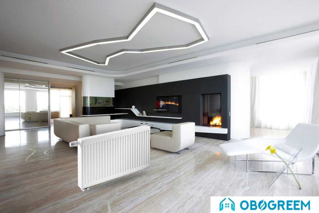 Стальной панельный радиатор Uterm Ventil Compact Тип-22 500x400