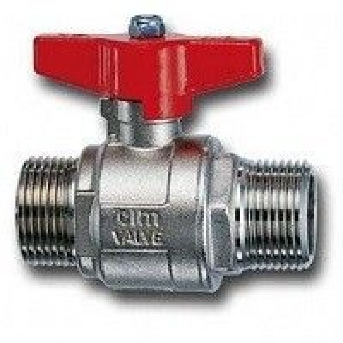Кран шаровой 302/14 1/2" серии Т14 полнопроходной PN60 НН бабочка Cimberio