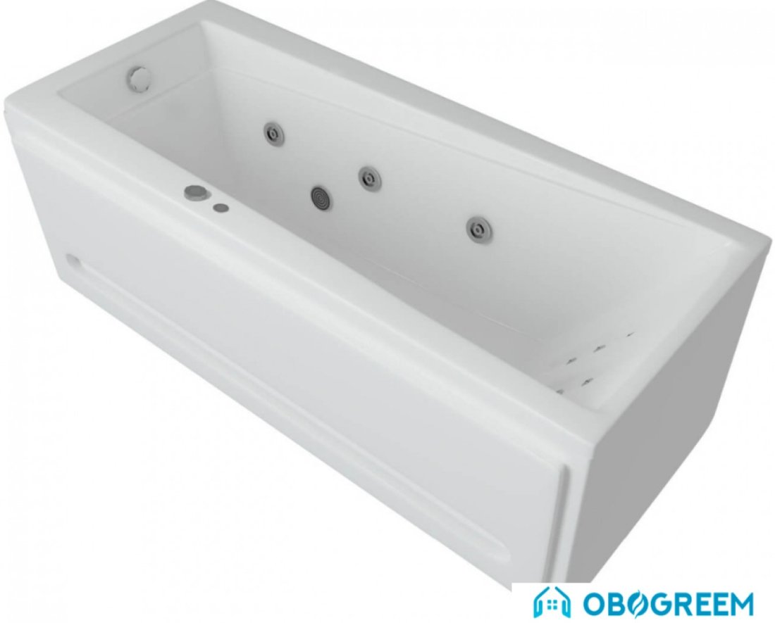 Ванна Aquatek Либра 170x70 (с экраном, слив слева)
