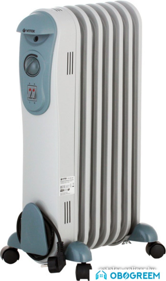 Масляный радиатор Vitek VT-2121 GY