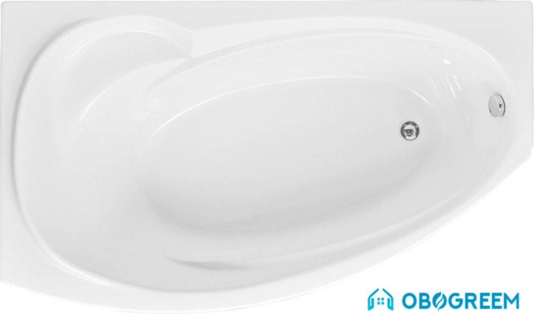 Ванна Aquanet Jersey 170x90 L
