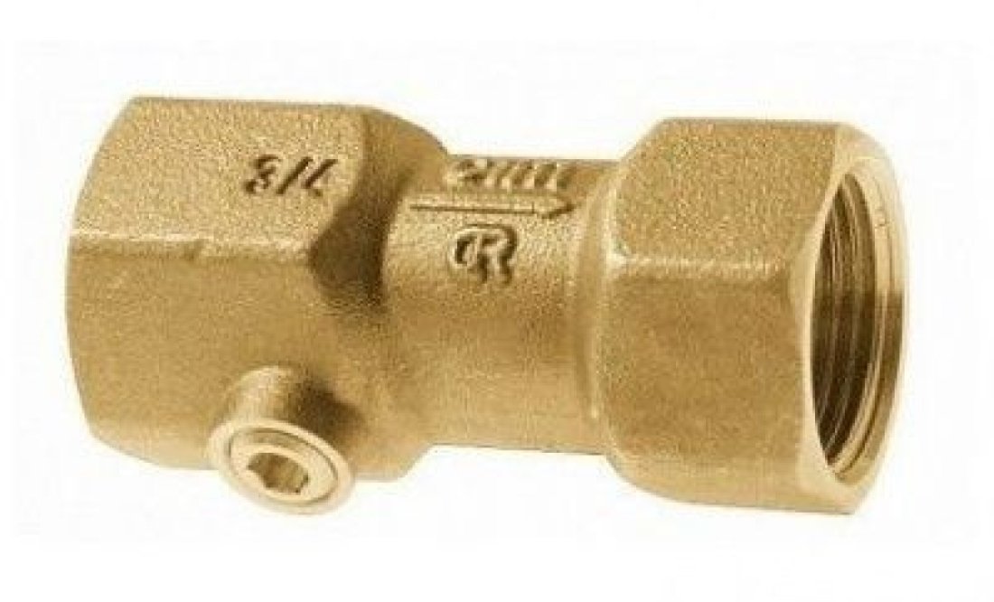 Клапан обратный незагрязняемый 33CREA 1.1/2" корроз. латунь PN16 ВВ Cimberio