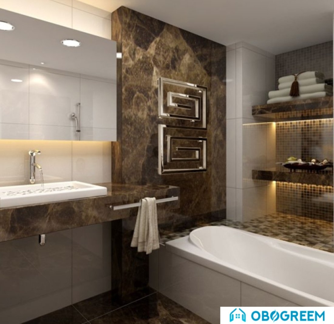 Полотенцесушитель Ростела Гармония L 1/2" 87x123 см
