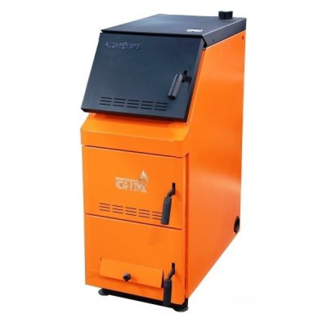 Твердотопливный пеллетный котел GTM Комфорт 60 кВт (UNI MAX 50)