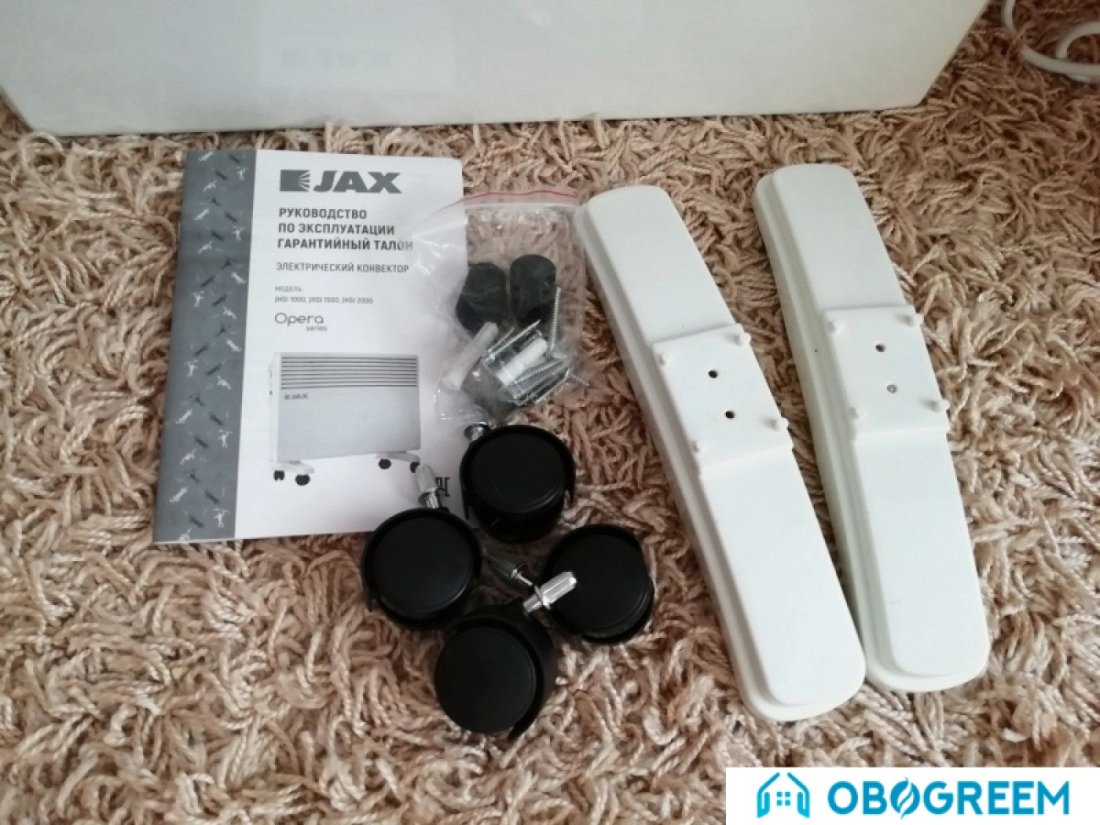 Конвектор JAX JHSI-1000