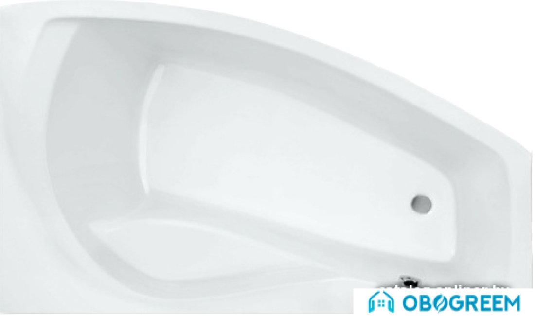 Ванна Poolspa Nicole 160x80 R Smart 2+ PHAOF10ST2C1960