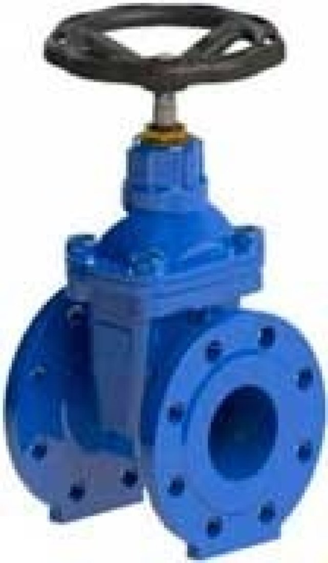 Задвижка чугунная аналог МЗВГ VOC4251H Ду 300 Ру25 фланец 110°C