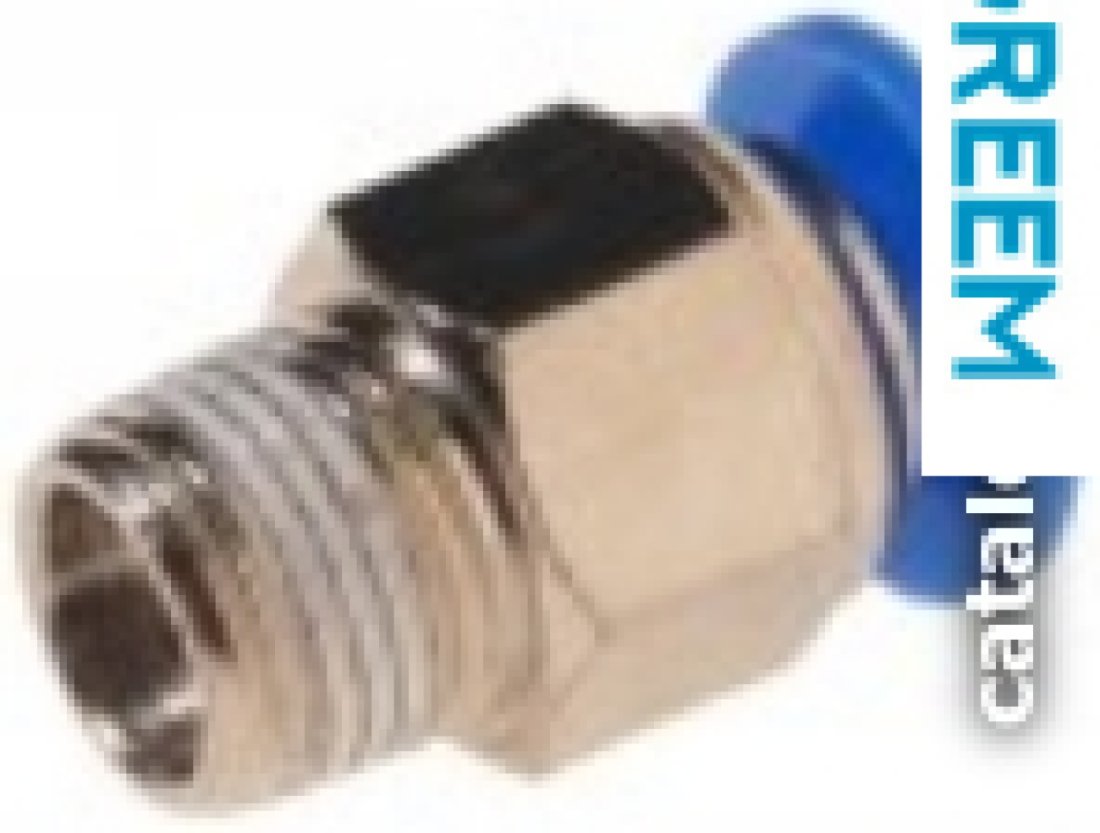 RockForce Фитинг для пласт. трубок 8 мм с нар. резьбой 1/8 RF-SPC08-01