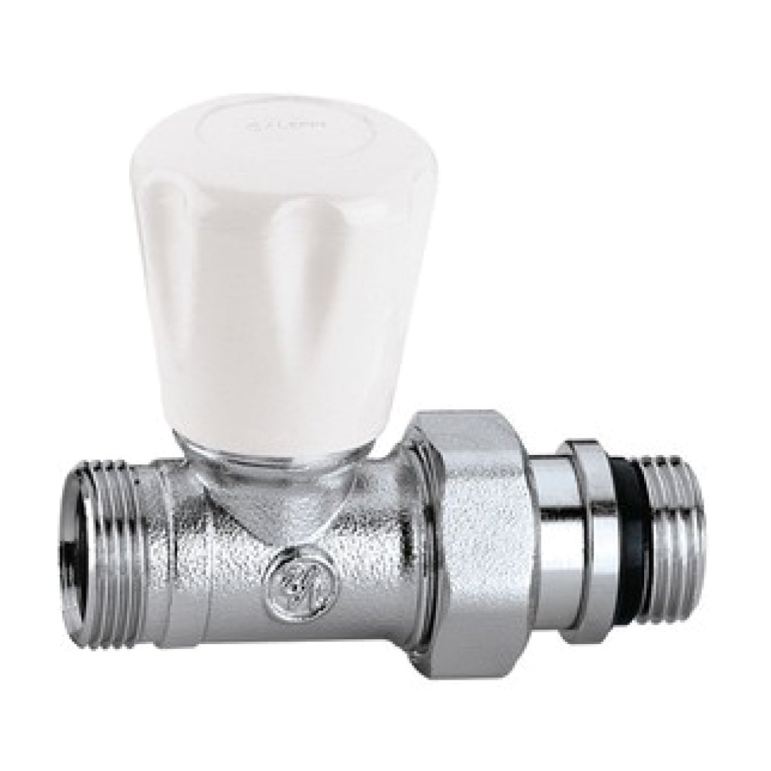 CALEFFI Верхний ручной вентиль для м/п труб 1/2" (прямой)