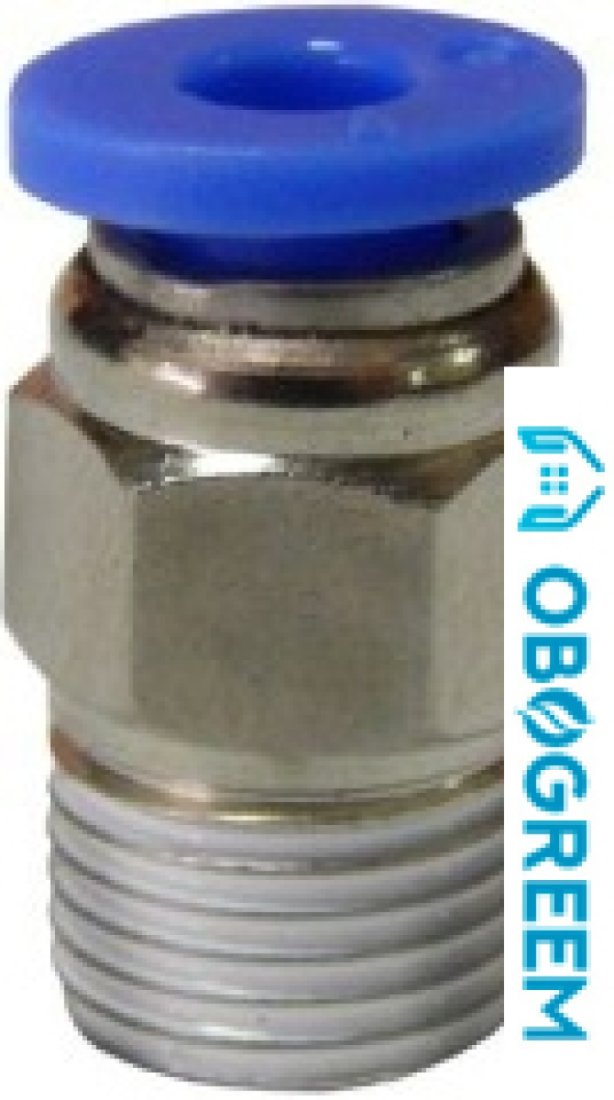 Partner Фитинг для пласт трубок 12 мм с нар рез 1/2" SPC12-04
