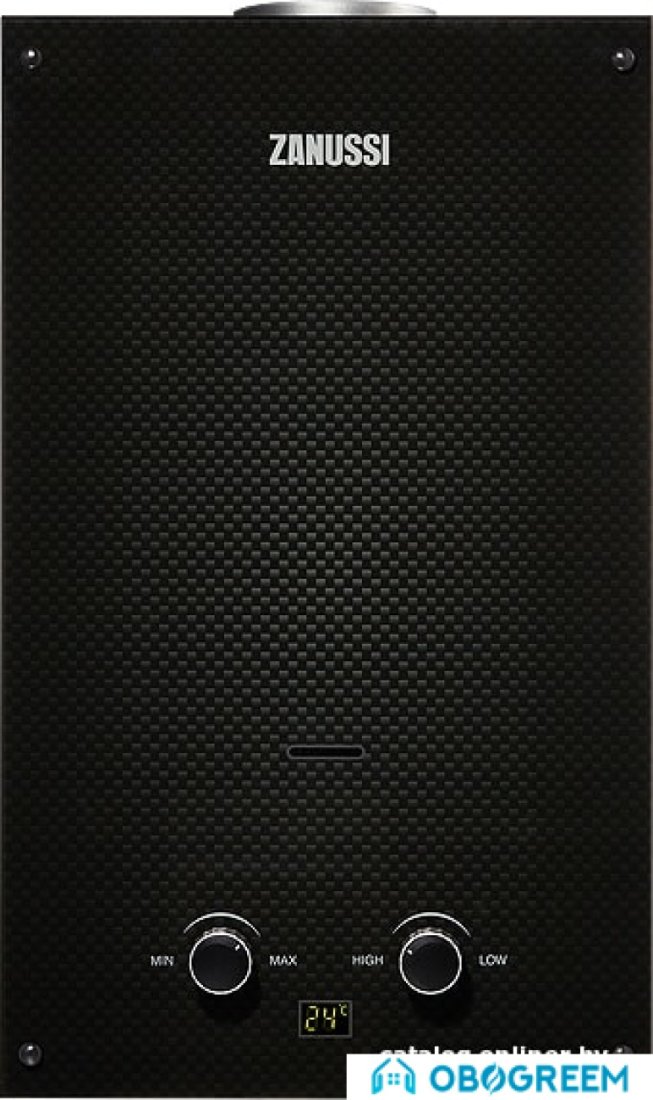 Водонагреватель Zanussi GWH 10 Fonte Glass Carbon