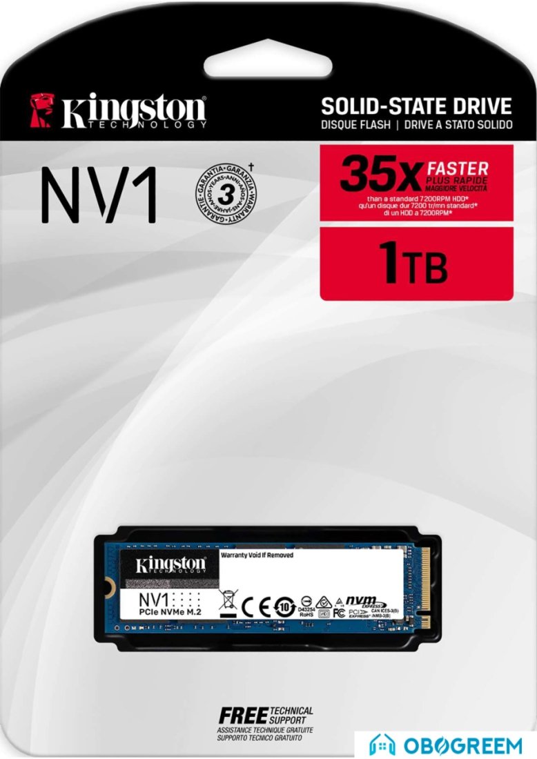 SSD Kingston NV1 1TB SNVS/1000G