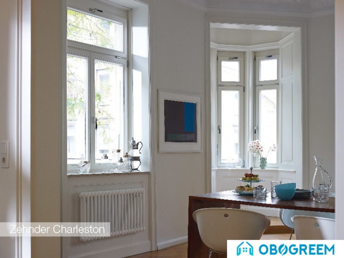 Стальной трубчатый радиатор Zehnder Charleston 2150-4