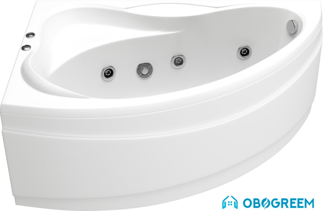 Ванна BAS Вектра 150x90L