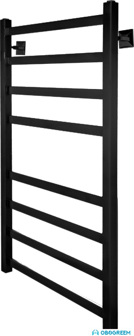 Полотенцесушитель ZorG ZR ST Viso 100x50 1/2" (черный матовый)
