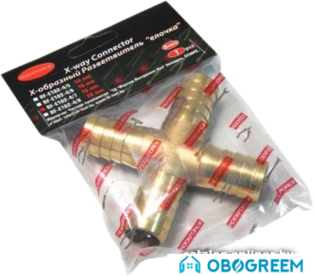 RockForce Разветвитель X-образный елочка 14 мм RF-E102-4/5