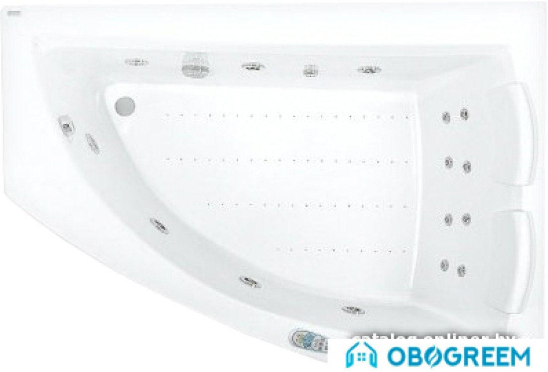 Ванна Poolspa Aquamarina 175x100 R Economy 2 PHAI510SO2C0000