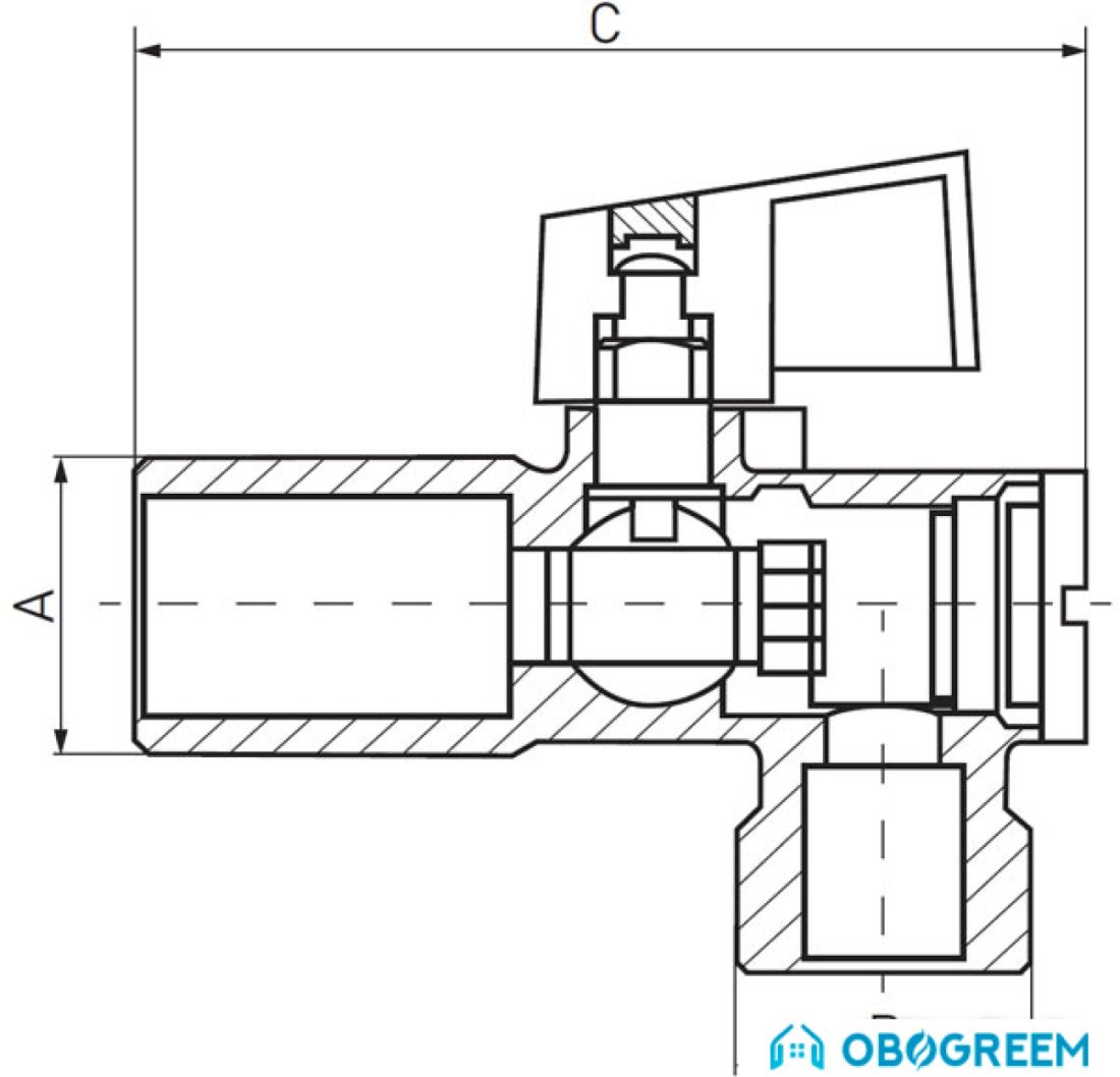 Ferro Z1238KF 1/2"x3/8"