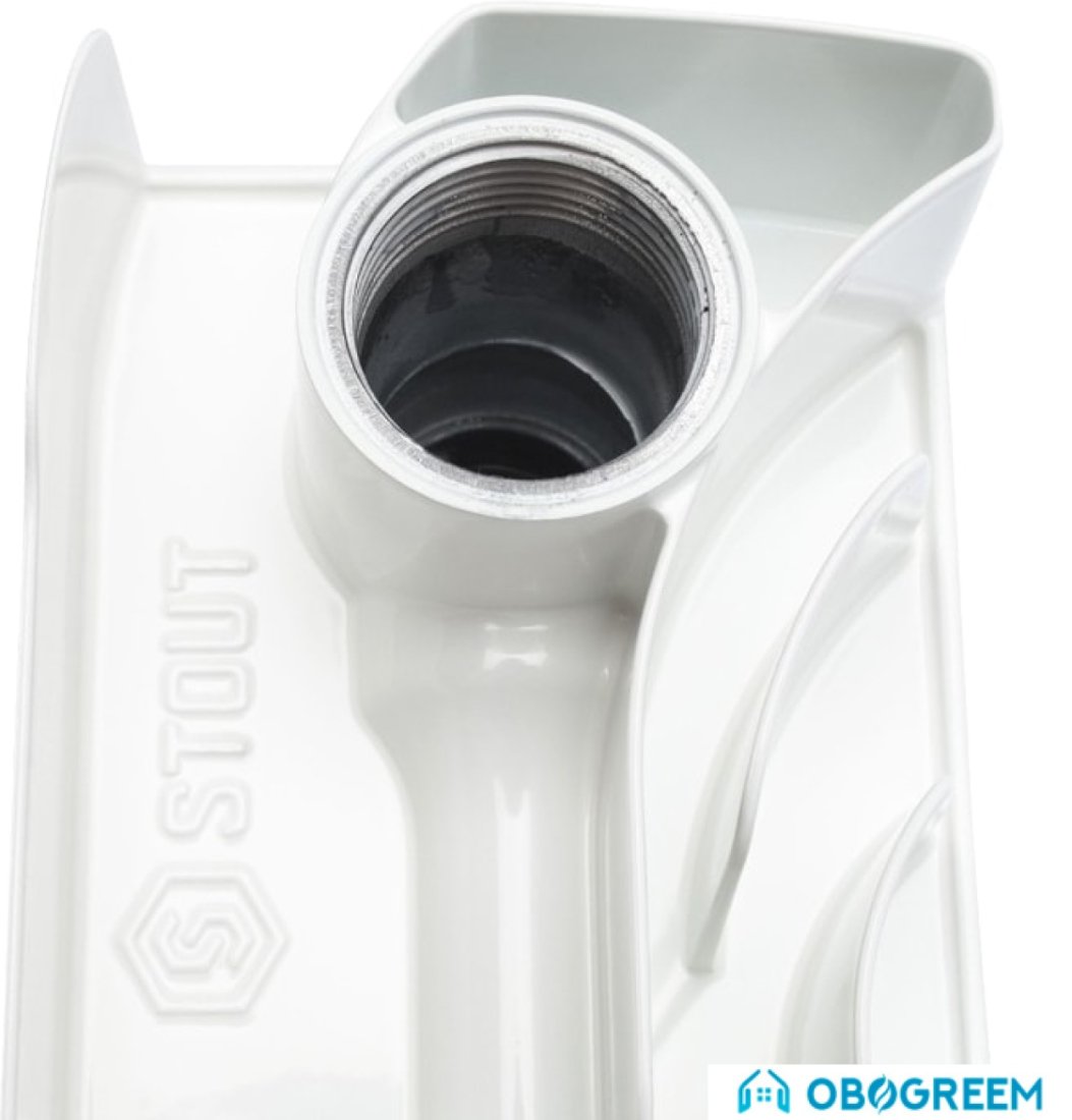 Биметаллический радиатор Stout Space 500 Bimetal (4 секции)