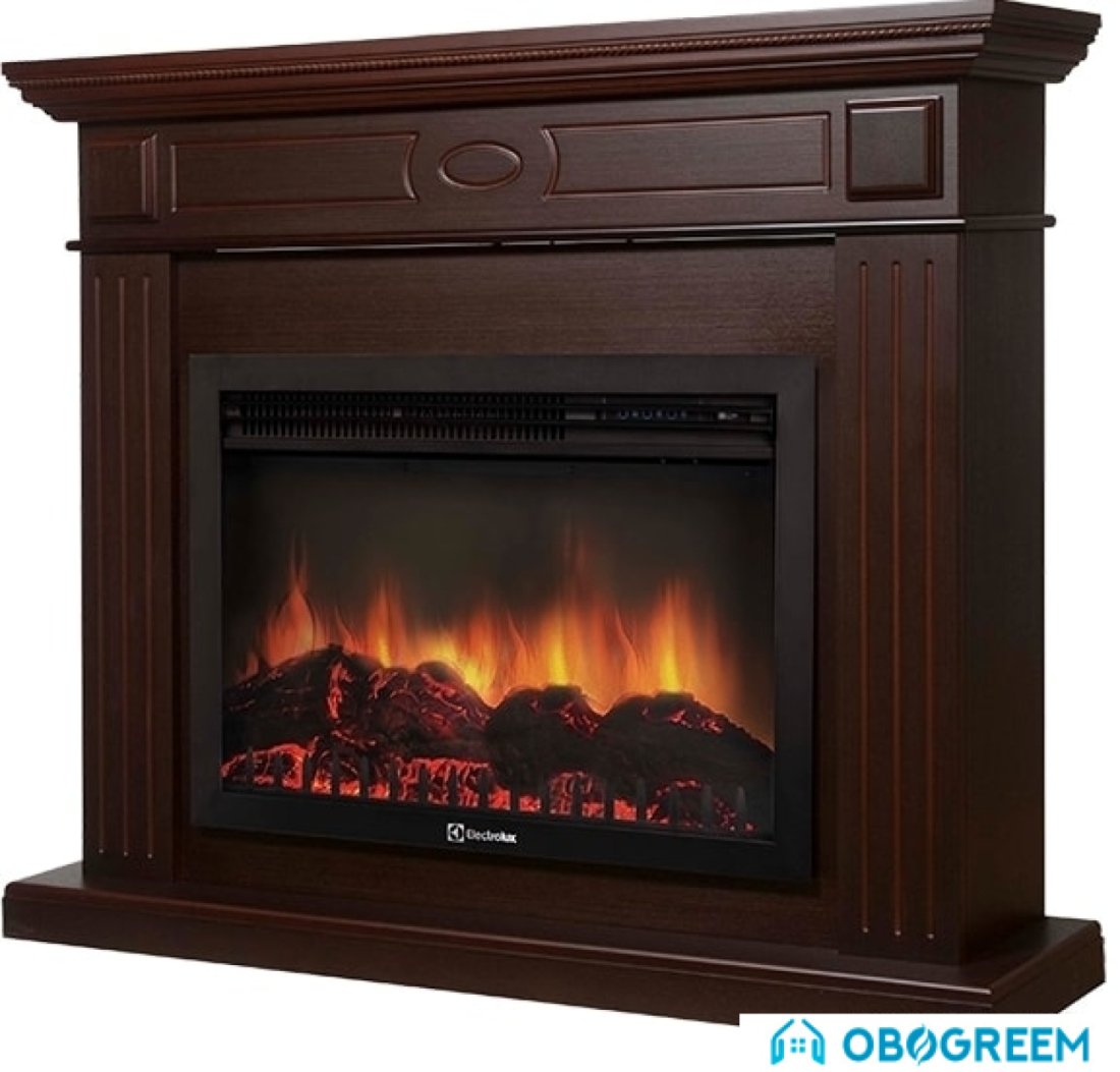 Портал Firelight Bianco 25 (шпон темный дуб)