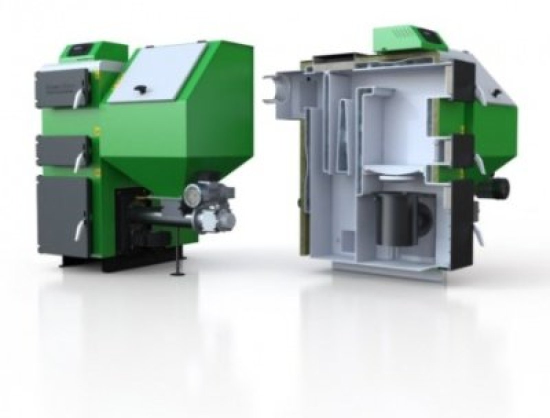 Твердотопливный котел Termo-Tech (Термо-Тек) KRS TECH DUO ZP 50 KW