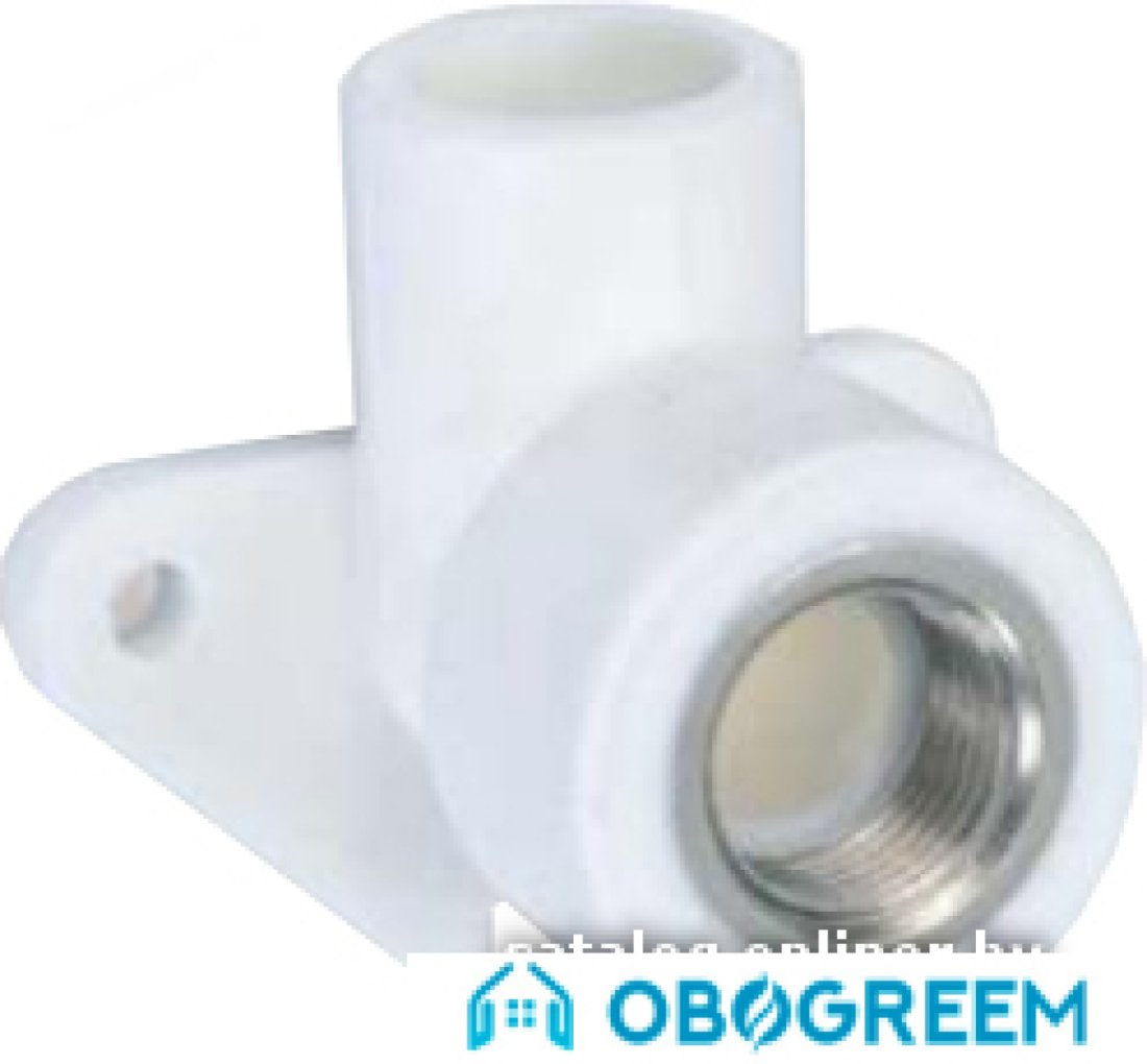 Фитинг Hakan Aquasystem Колено настенное с внутренней резьбой 25х1/2” [4301102508221]