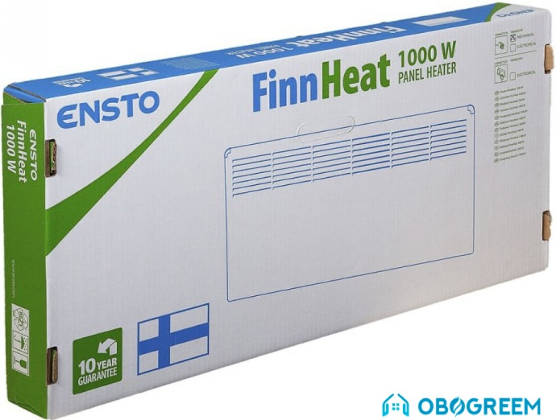 Конвектор Ensto FinnHeat EPHBEBT15PR