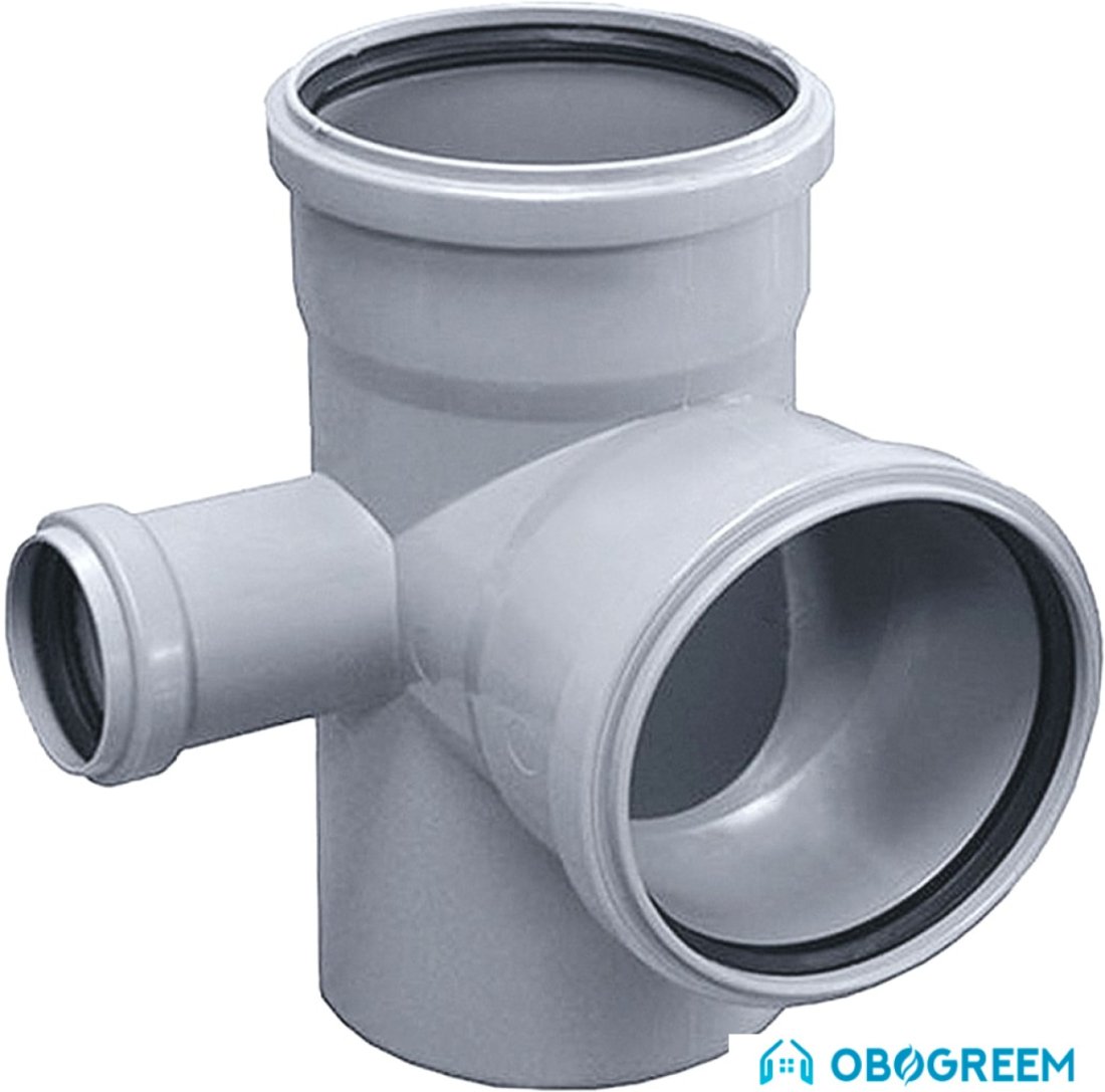 Фитинг Ostendorf HTEDL - крестовина левая угловая двухпл. 110х110х50x87° 115950