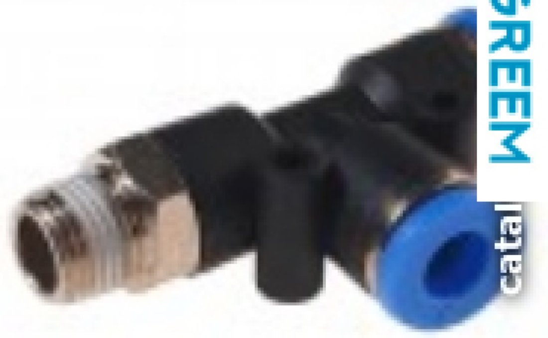 RockForce Фитинг Т-образный для пласт. труб 6 мм 1/4" RF-SPD06-02