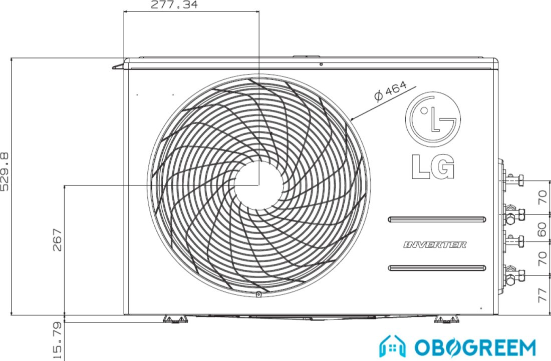 Внешний блок LG MU2M17 UL2R0