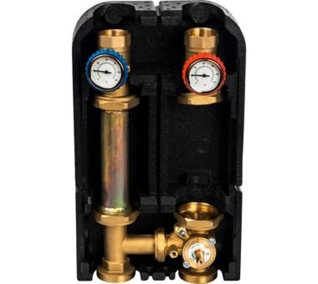 STOUT Насосная группа со смесителем 1" без насоса DN 32