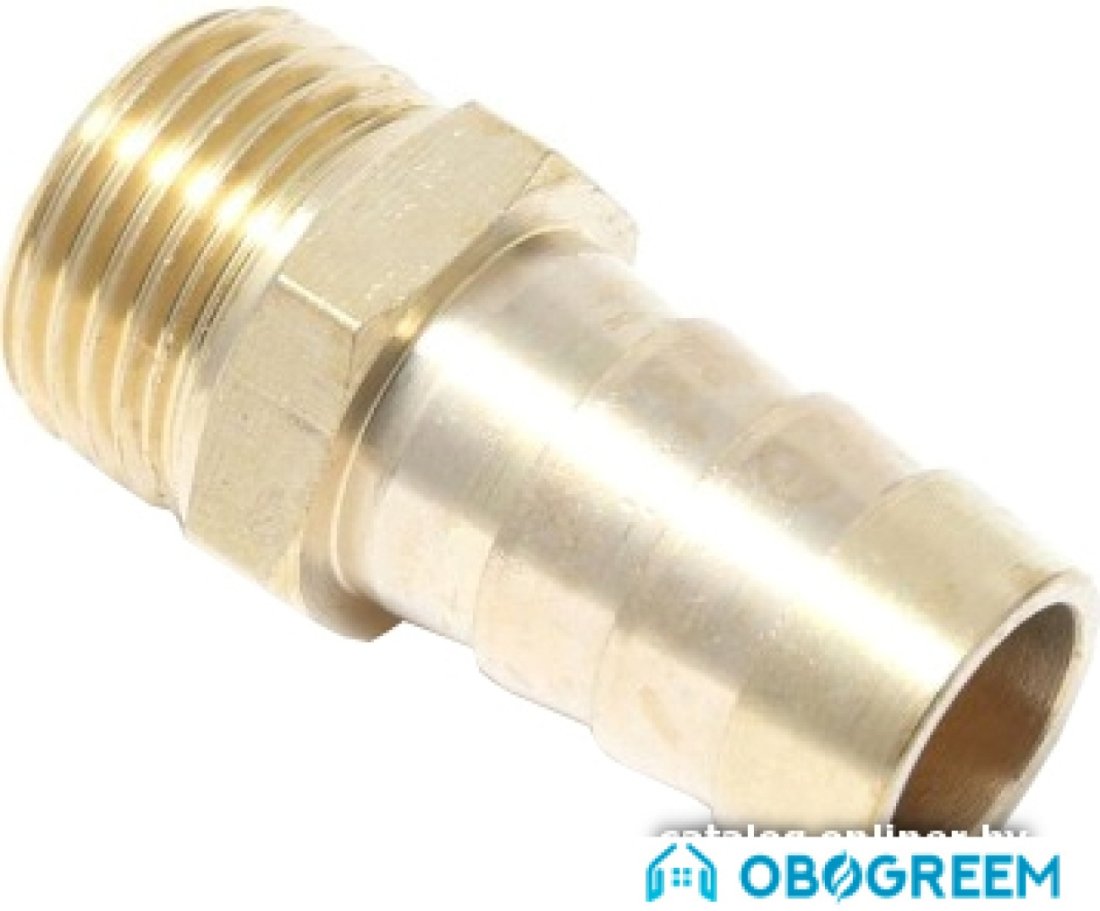 Фитинг RockForce Штуцер пневмат нар рез 1/2" елочка 16 мм RF-MH08/11